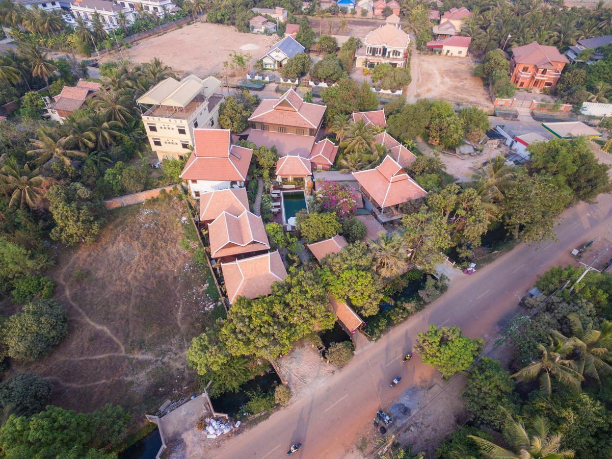 Malu Khmer Villa Siem Reap Exterior foto