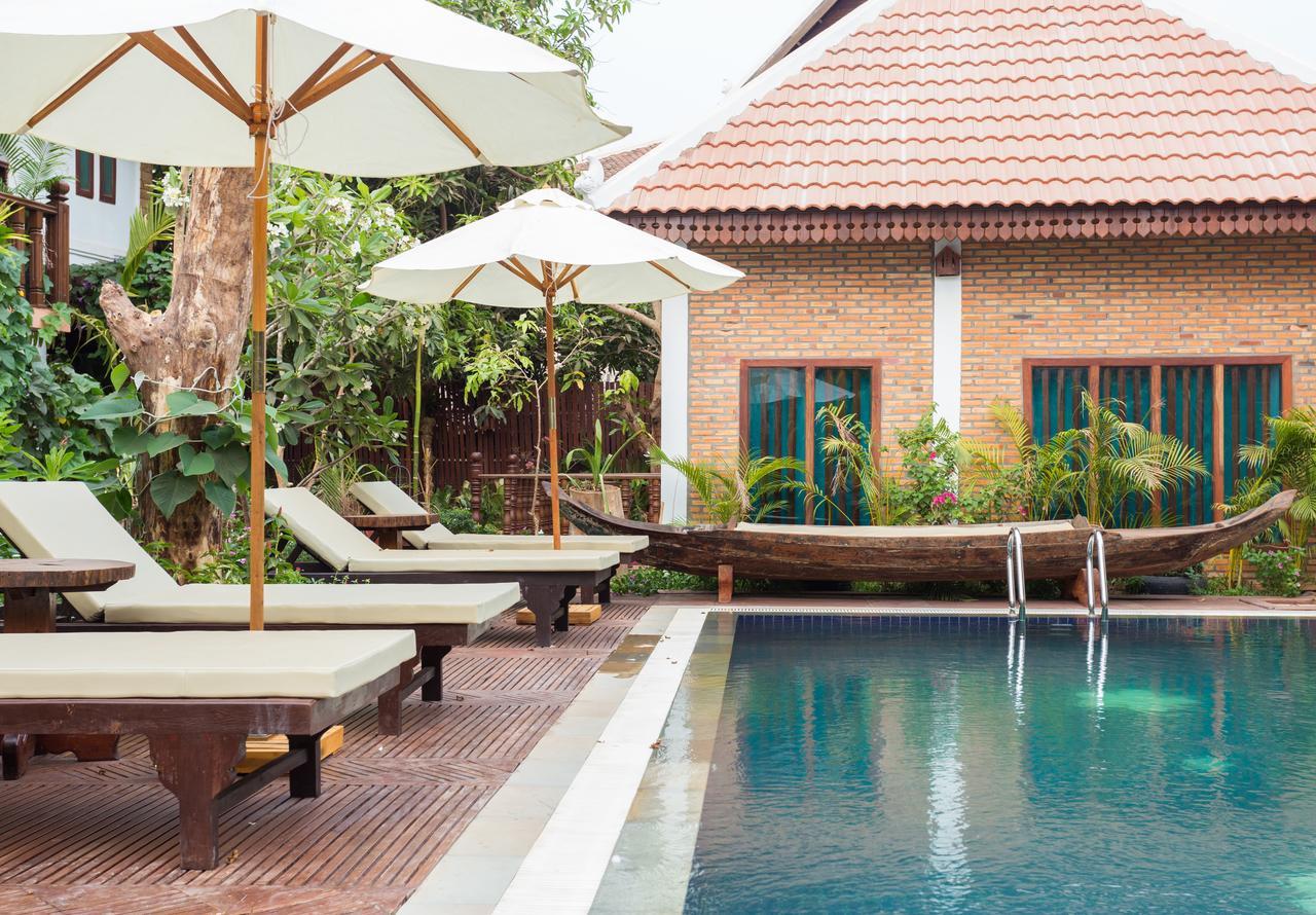 Malu Khmer Villa Siem Reap Exterior foto