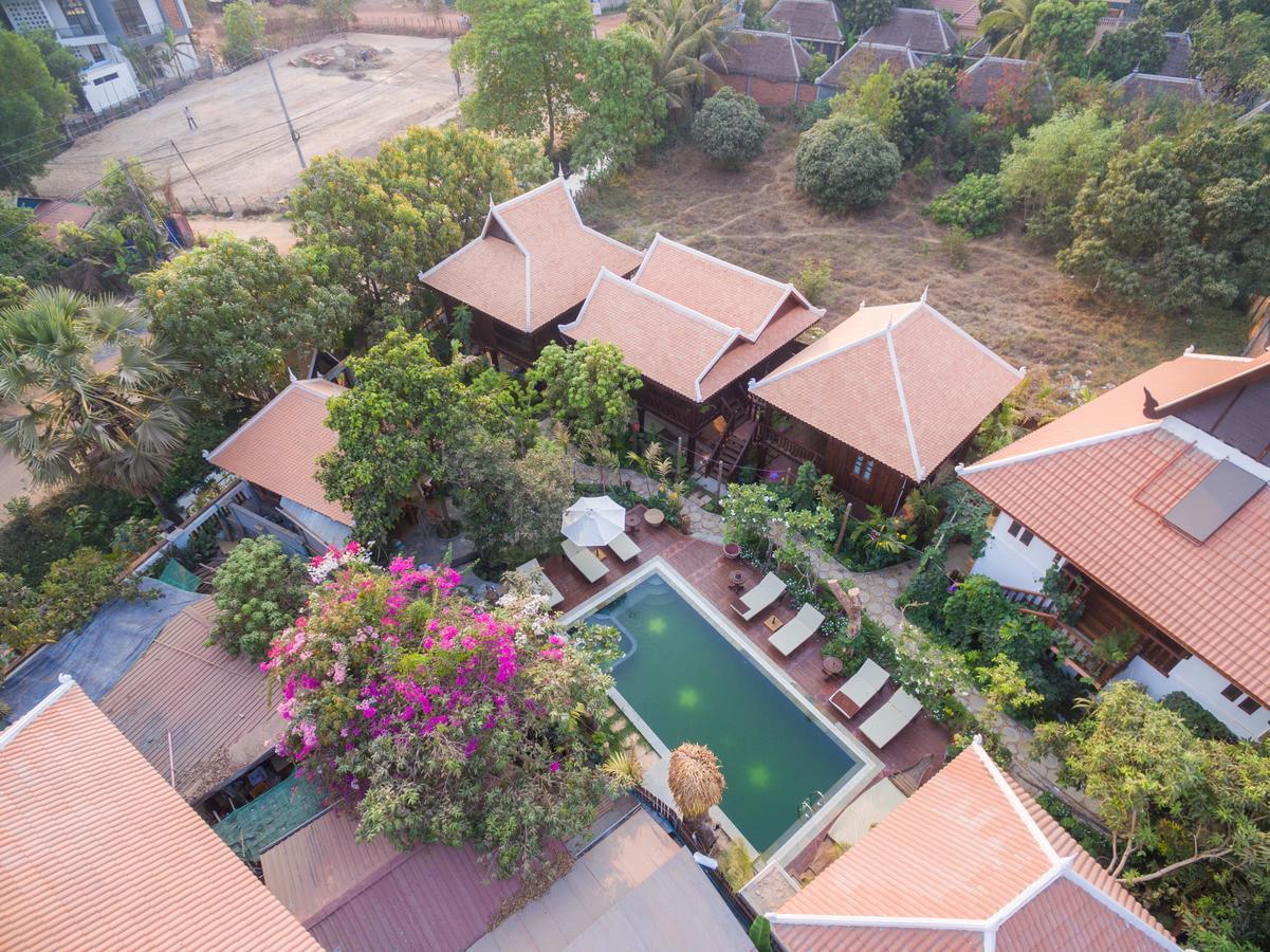 Malu Khmer Villa Siem Reap Exterior foto