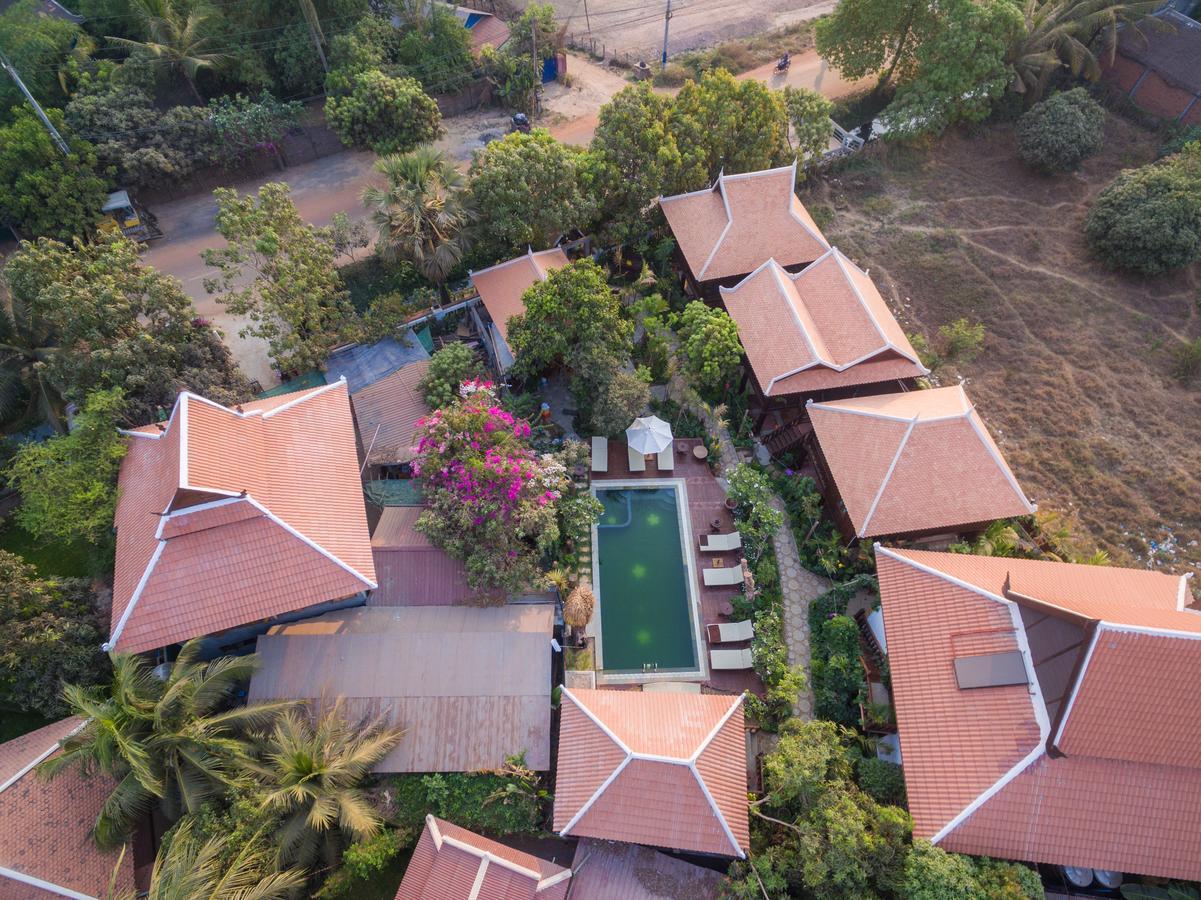 Malu Khmer Villa Siem Reap Exterior foto