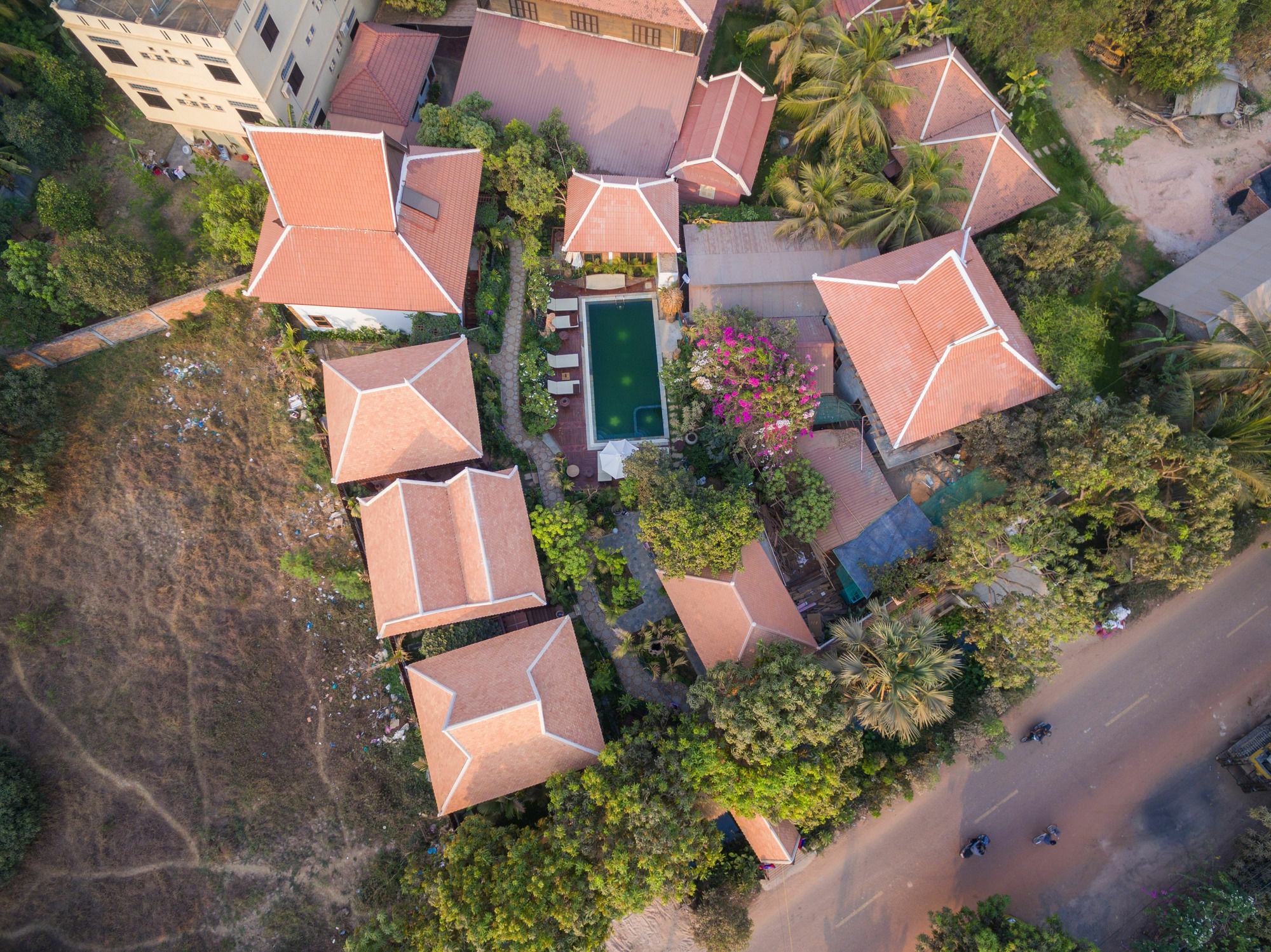 Malu Khmer Villa Siem Reap Exterior foto