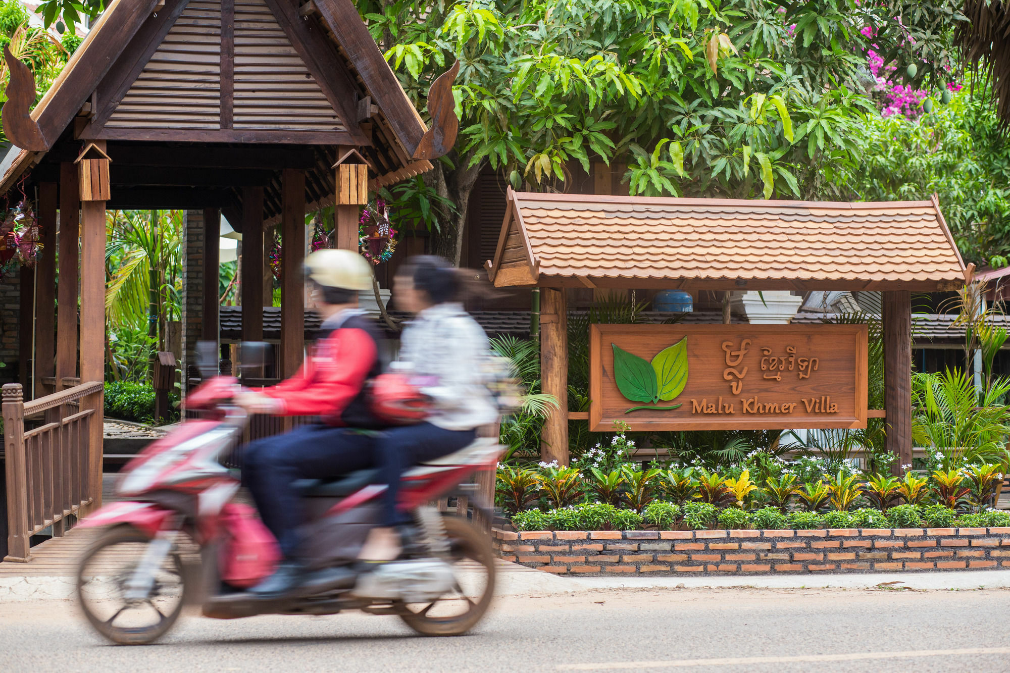 Malu Khmer Villa Siem Reap Exterior foto