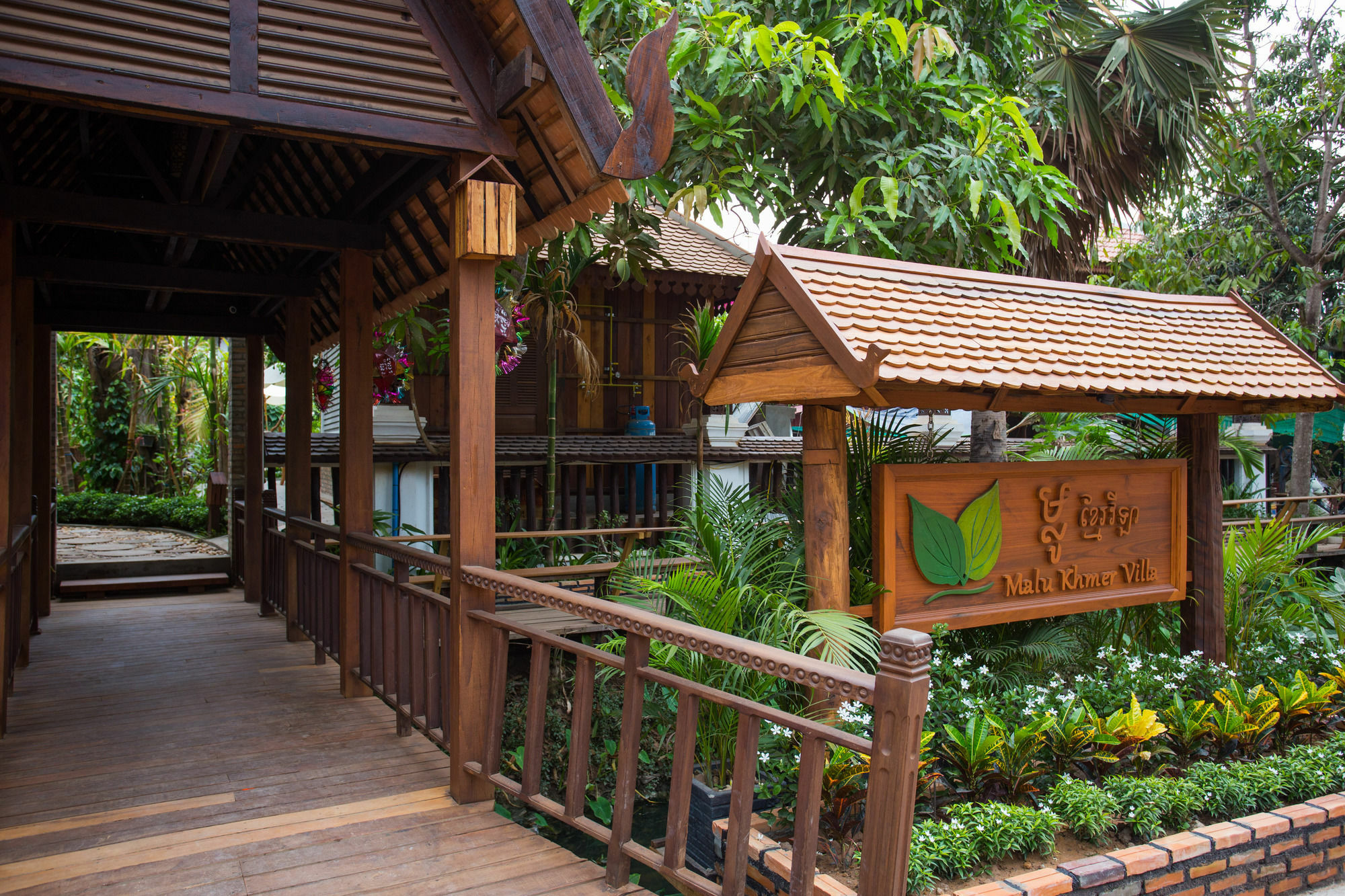 Malu Khmer Villa Siem Reap Exterior foto