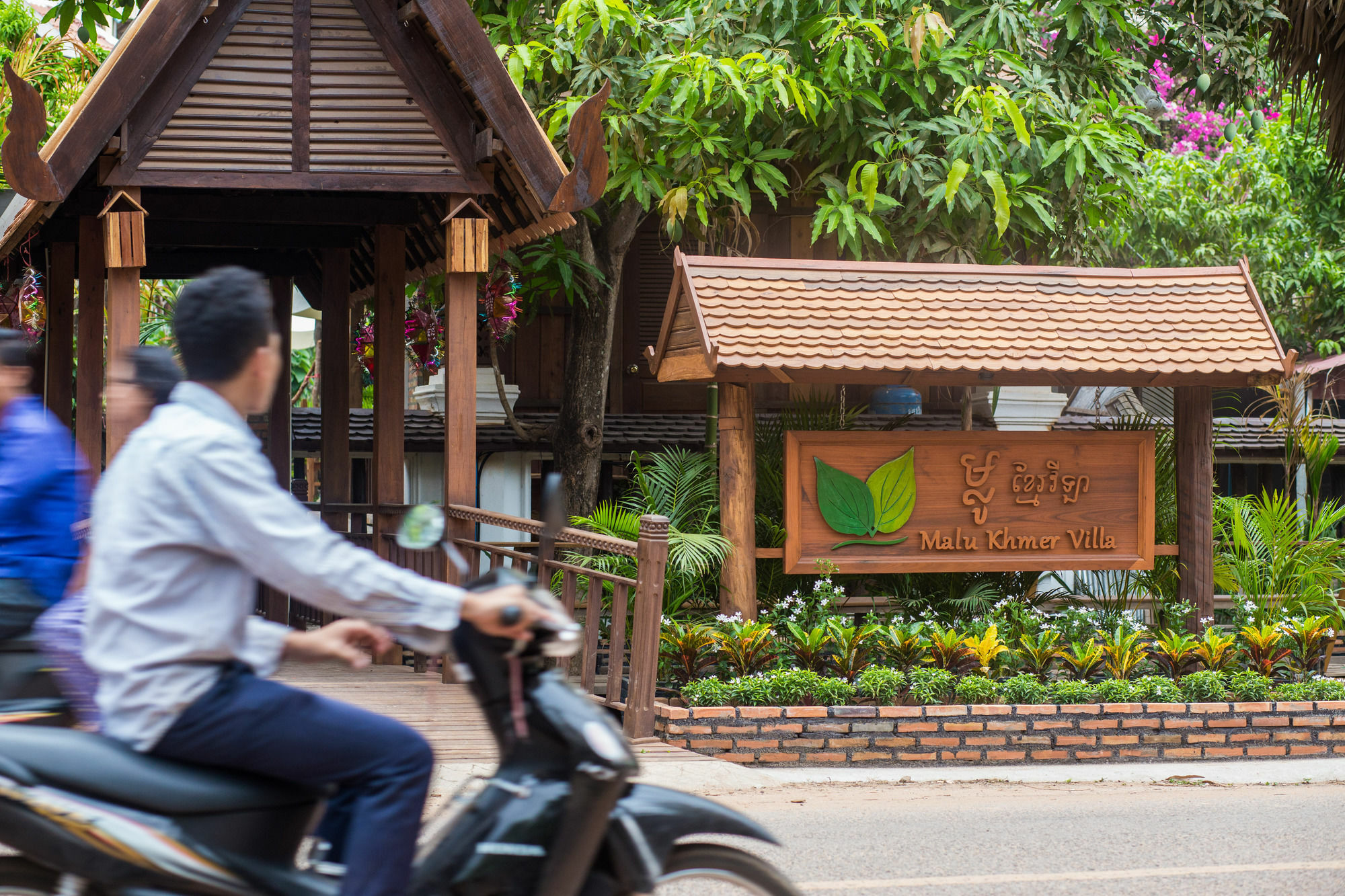 Malu Khmer Villa Siem Reap Exterior foto