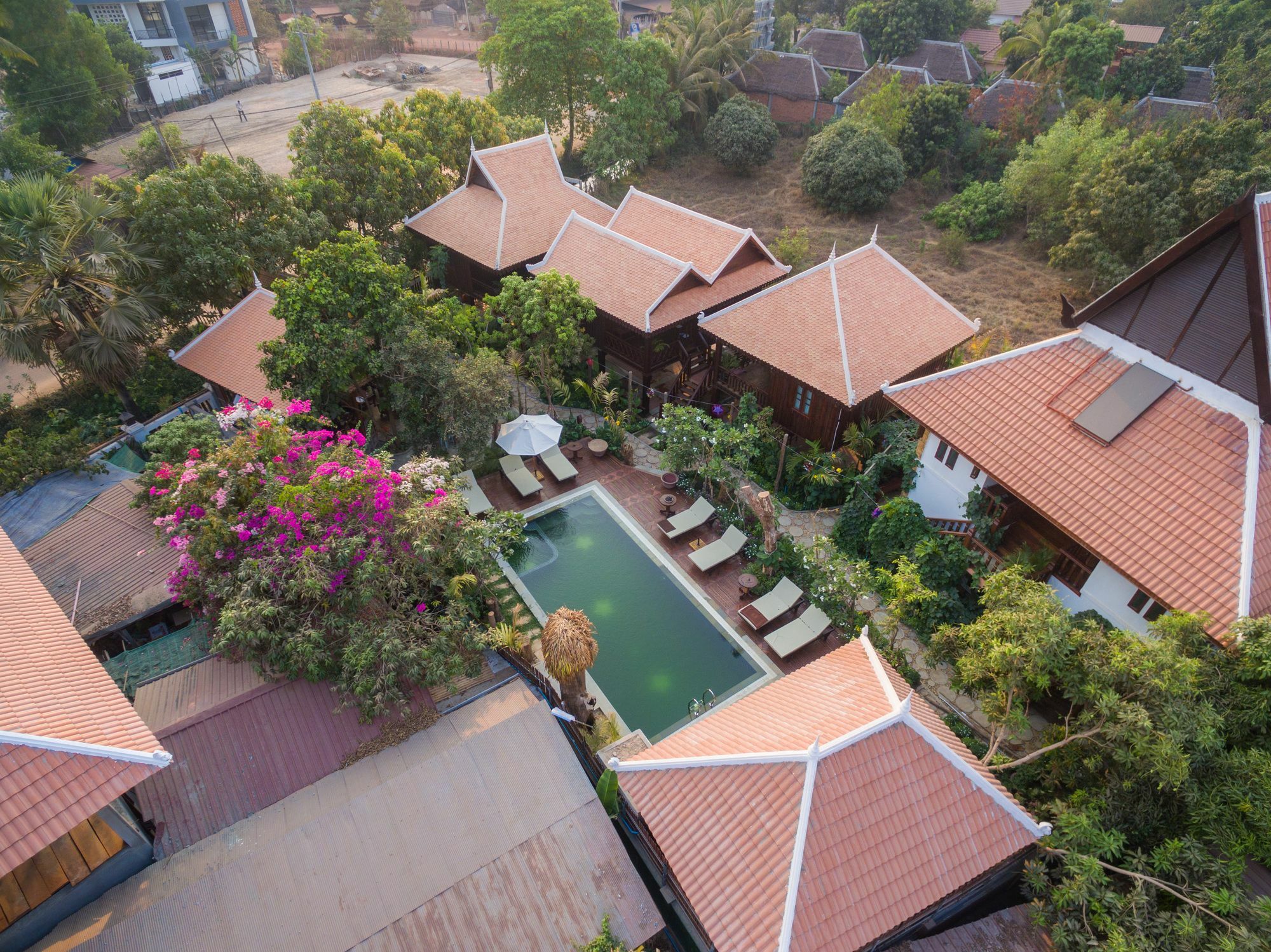 Malu Khmer Villa Siem Reap Exterior foto